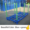 Heavy duty Long Stacking Rack with removable posts for long rugs or fabrics rolls